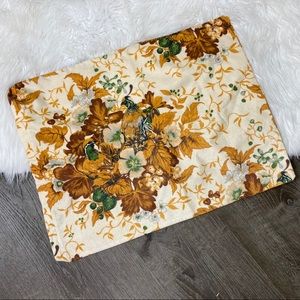 Vintage 70s Velveteen Pillow Cover